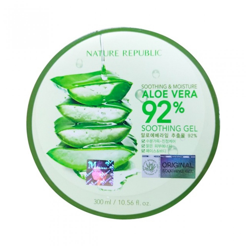 Nature Republic Soothing & Moisture Aloe Vera 92% Soothing Gel