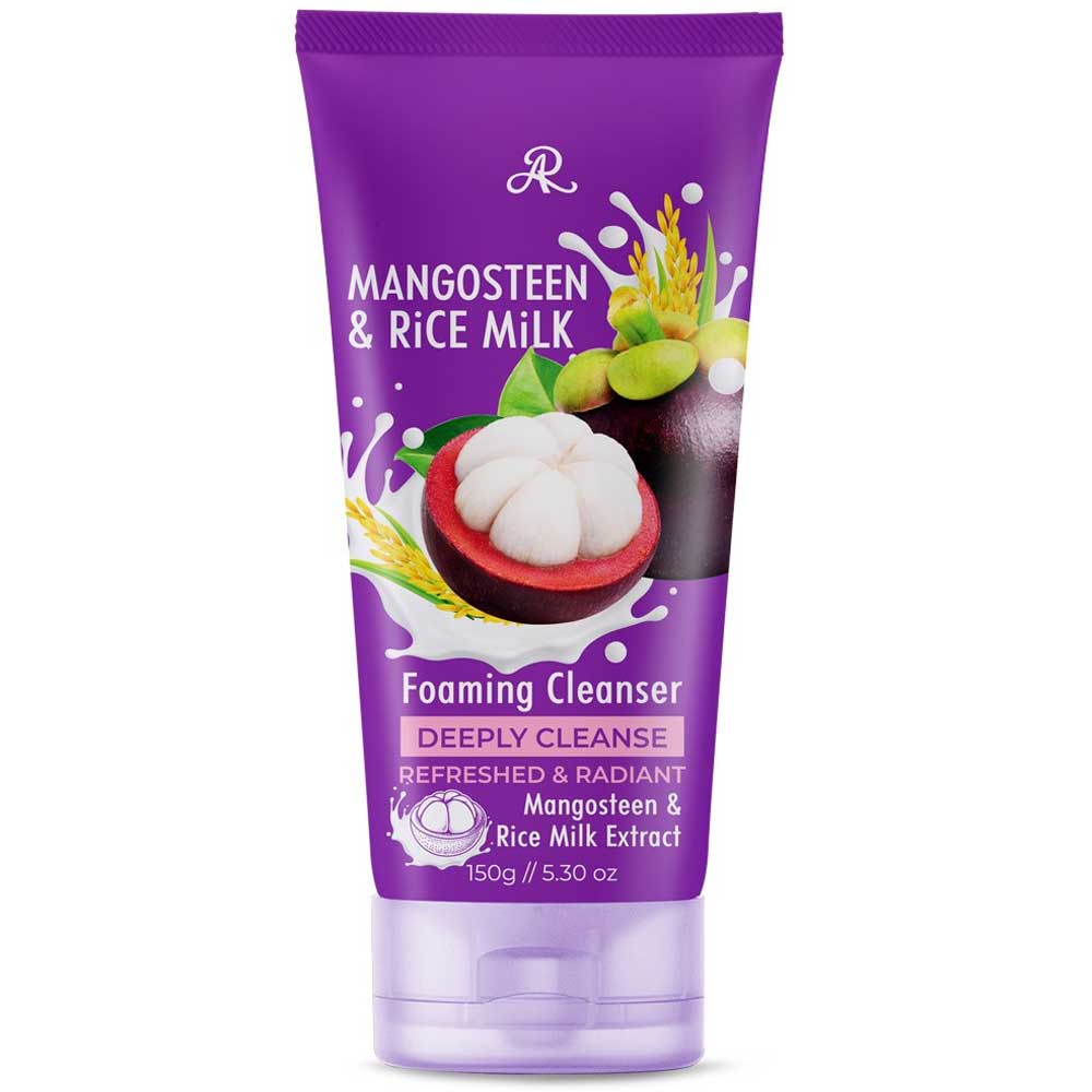 AR Mangosteen & Rice Milk foaming cleanser