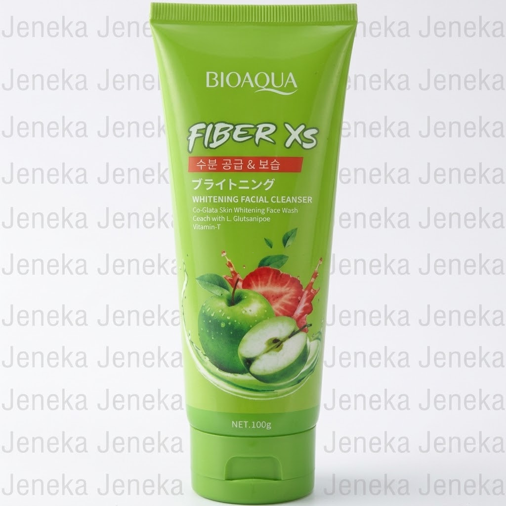 Bioaqua Fiber XS Whitening Facial Cleanser