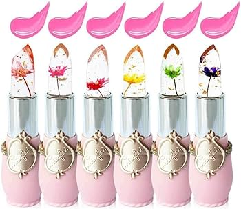 Crystal Flower Jelly Color Changing Long Lasting Lipstick